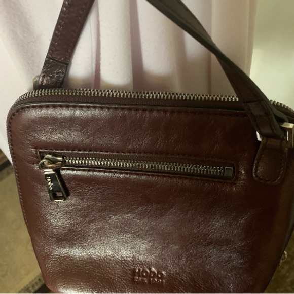 HOBO Bags Small Brown Leather Hobo Crossbody Bag Poshmark